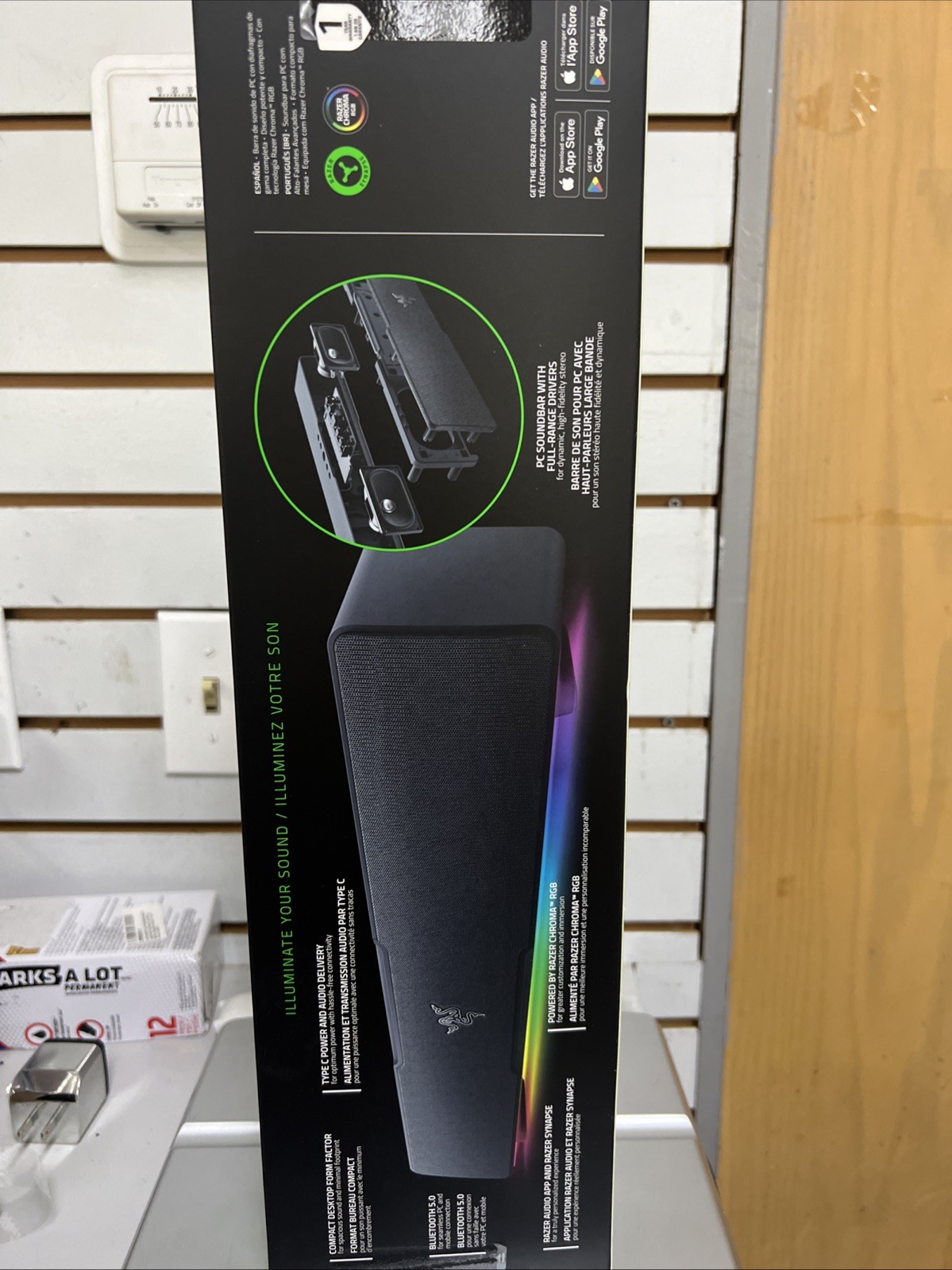 Razer Leviathan V2 X Soundbar – High quality Sound RGB Sound Bar For PC – Black