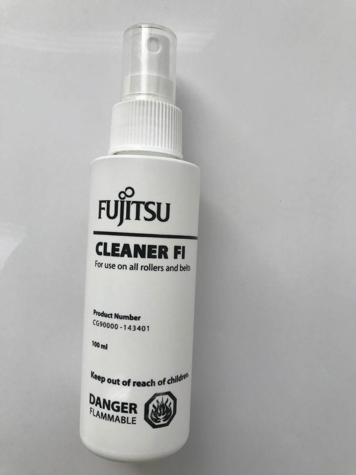 Fujitsu Scanner Cleaner F1 All Glass Rollers & Belts Cleaning 100 ml Canada Made