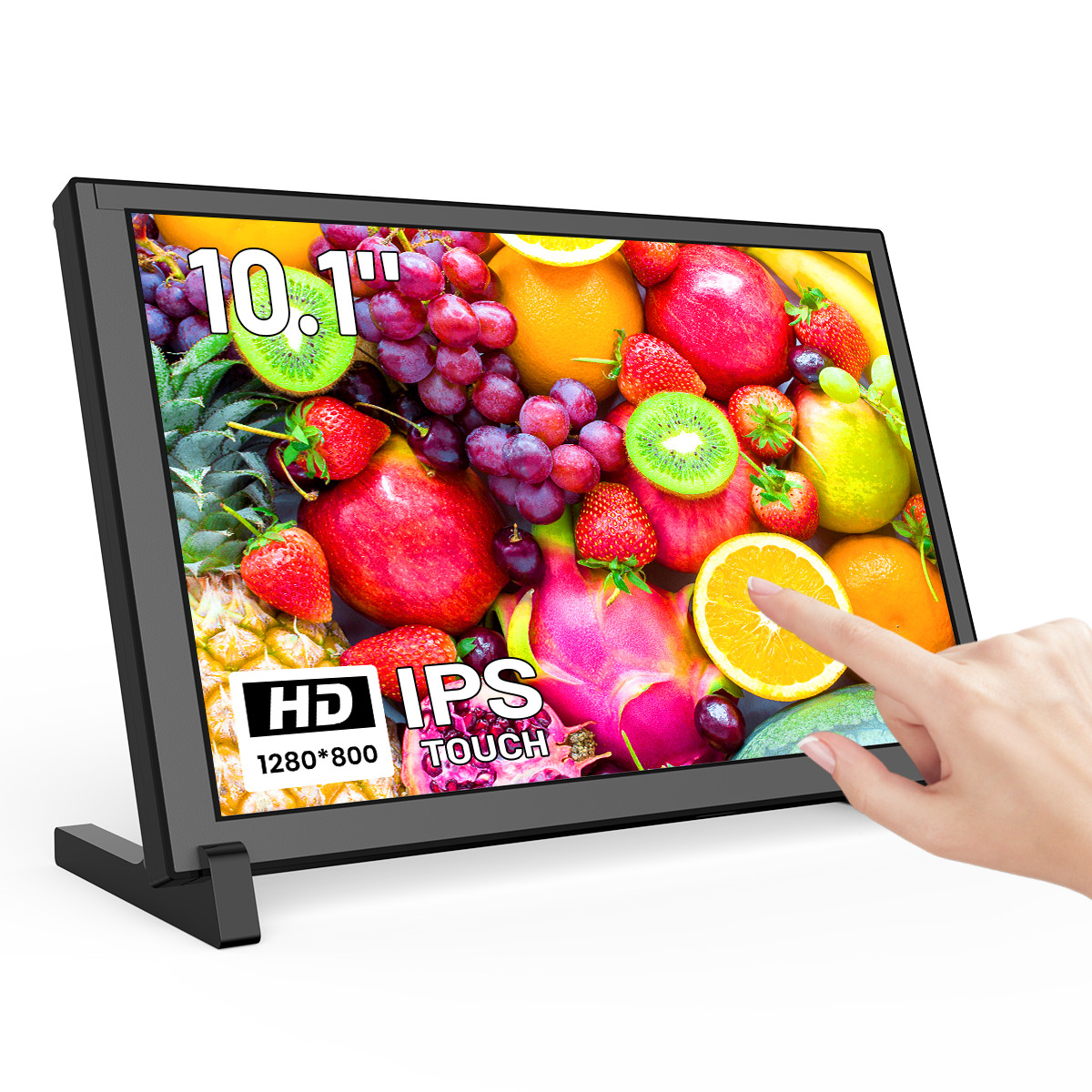 10.1’’ Raspberry Pi Touch Screen, IPS FHD 1280×800 For Raspberry Pi 5/4/3/Zero