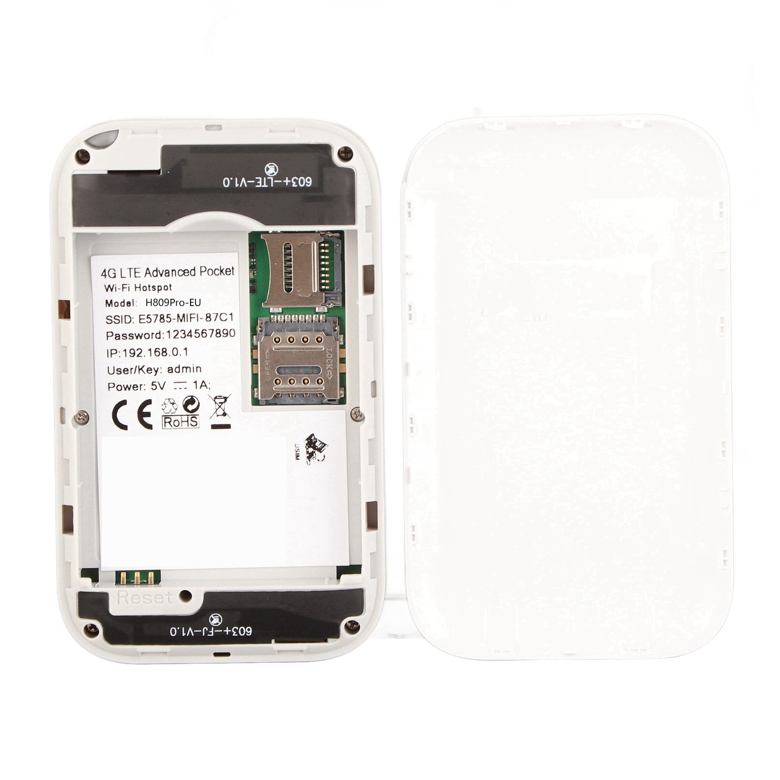 Pocket 4G WIFI 300Mbps Micro Card Slot Plug And Play For Europe Popular