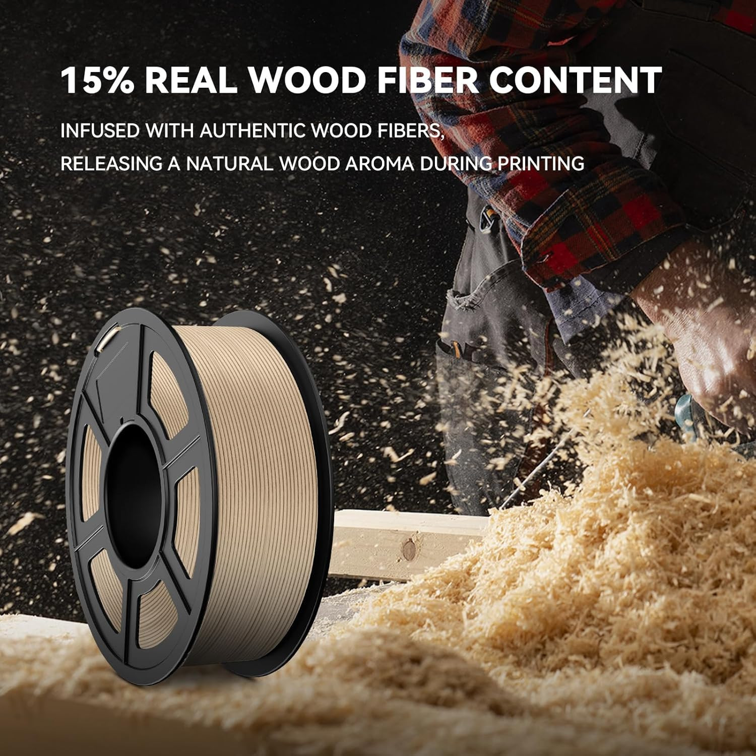 【Buy 10 Pay 6】JAYO 1.1KG PLA SILK ABS PLA+1.75mm With Spool 3D Printer Filament