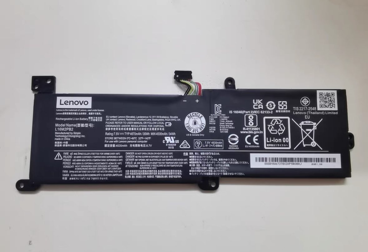 Genuine L16L2PB3 L16L2PB1 L16C2PB2 L17L2PF1 Battery for Lenovo IdeaPad 320-15ABR