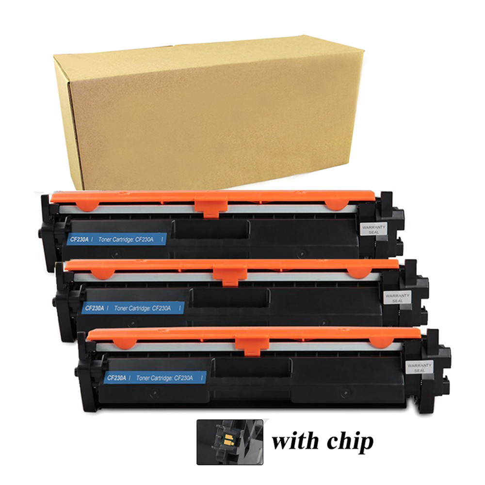 3 CF230A 30A Black Toner Cartridge For HP LaserJet Pro M203dw M203dn MFP M227fdn