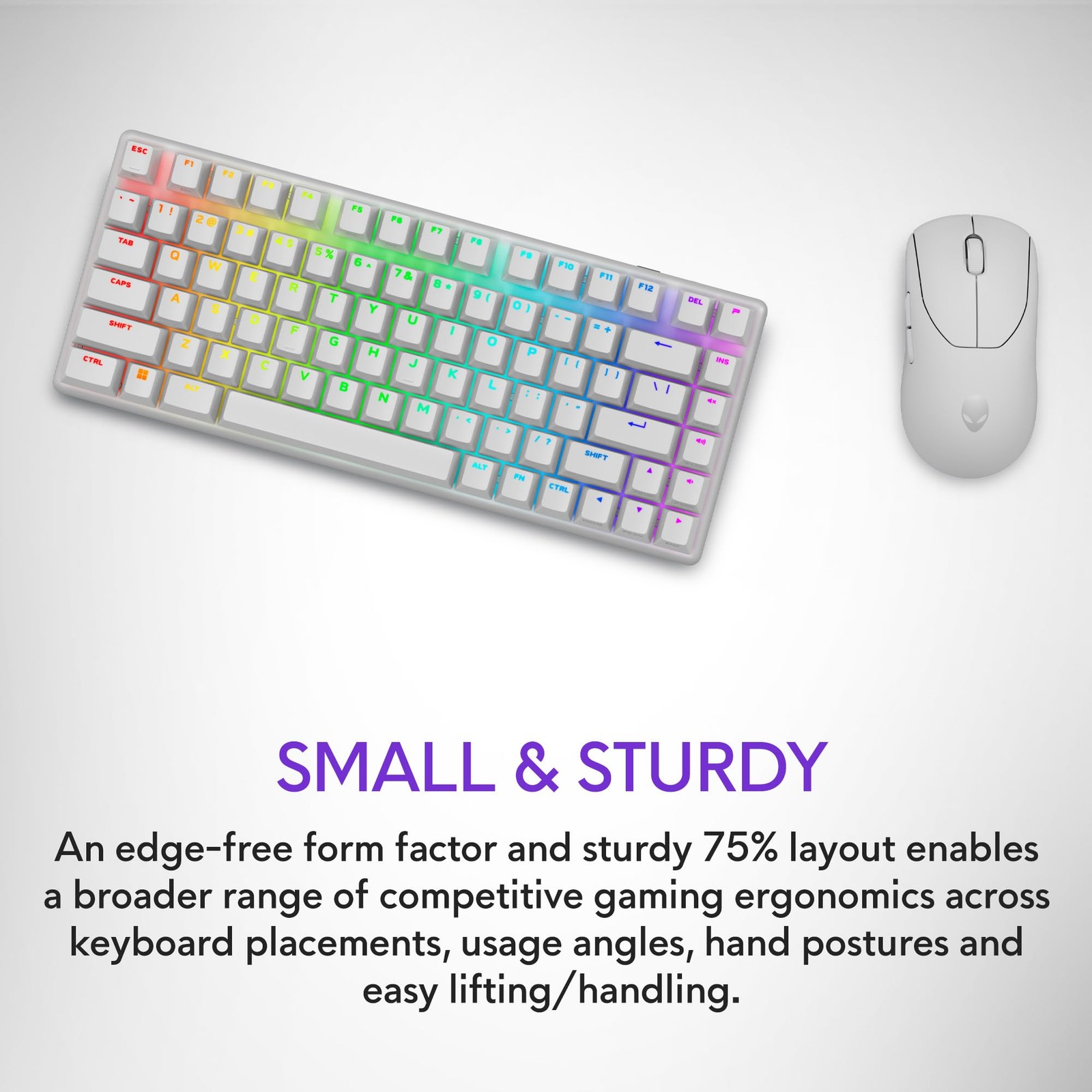 Pro Wireless Gaming Keyboard – Bluetooth 5.1/2.4 GHz Radio Frequency Connecti…