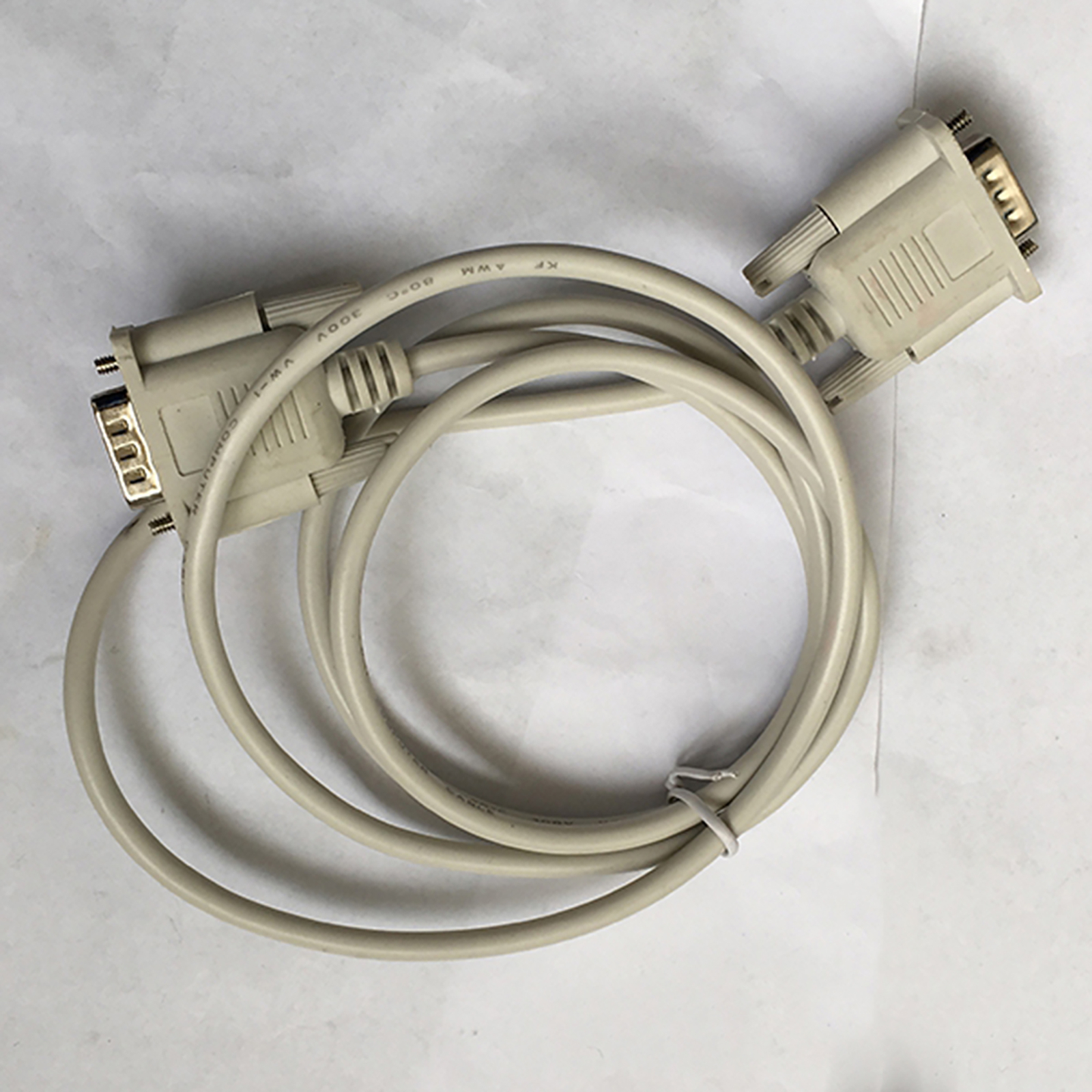Pack1) 1.35M RS232 DB9 9 Pin Male to VGA 15 Pin Male Cable Computer Wire Adapter