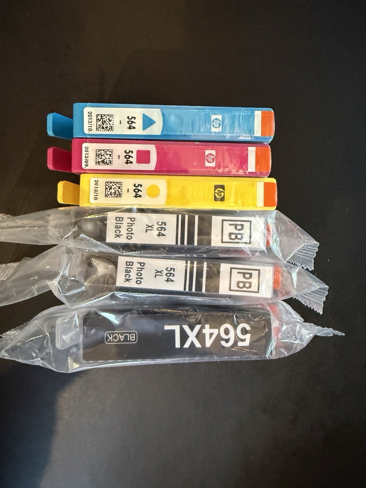 6 PACK 564XL Ink for HP PhotoSmart 5510 5515 5520 5525 6510 6525 7510 7520 5510