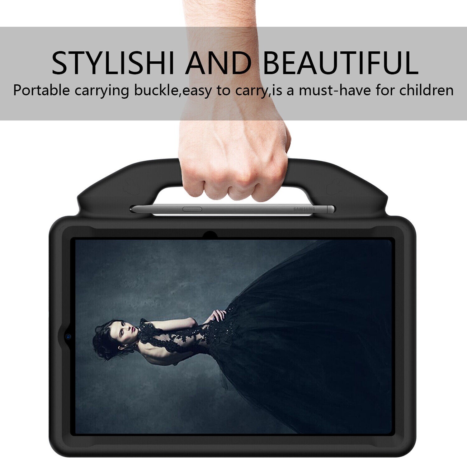 For Samsung Galaxy Tab A7 Lite 8.7″ A 8.0″ Tablet Kids EVA Foam Case Stand Cover