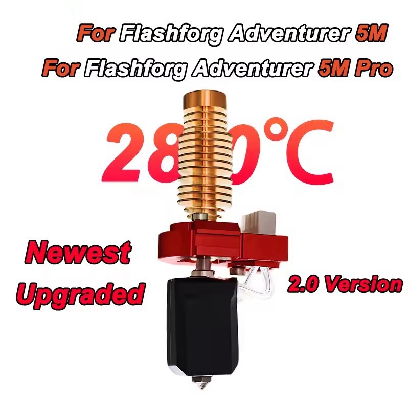 0.25/0.4/0.6/0.8mm Hotend Nozzle For Flashforge Adventurer 5M/5M Pro Printer SDE