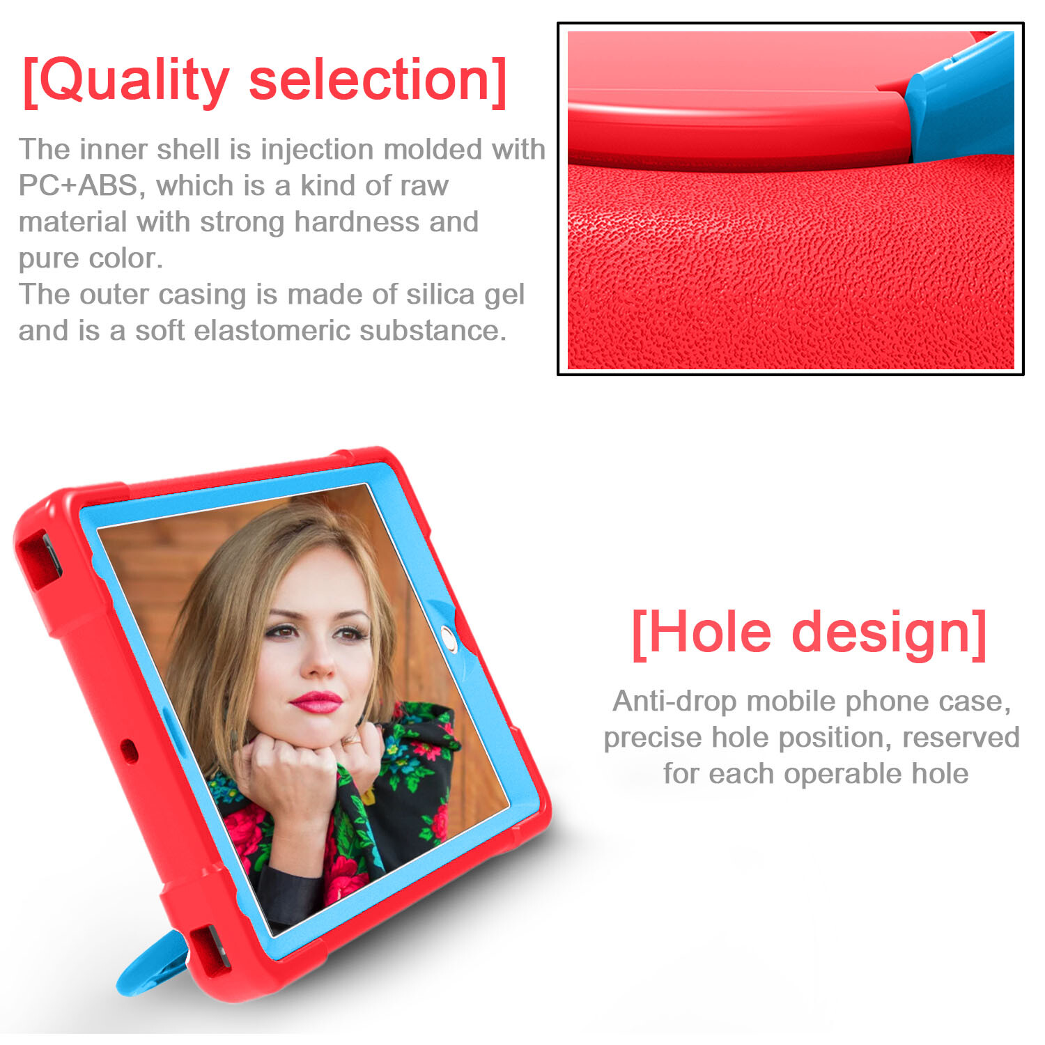 For iPad Pro 11-in 1st 2nd 3rd 4th Generation Shockproof Rotate Case Cover Stand