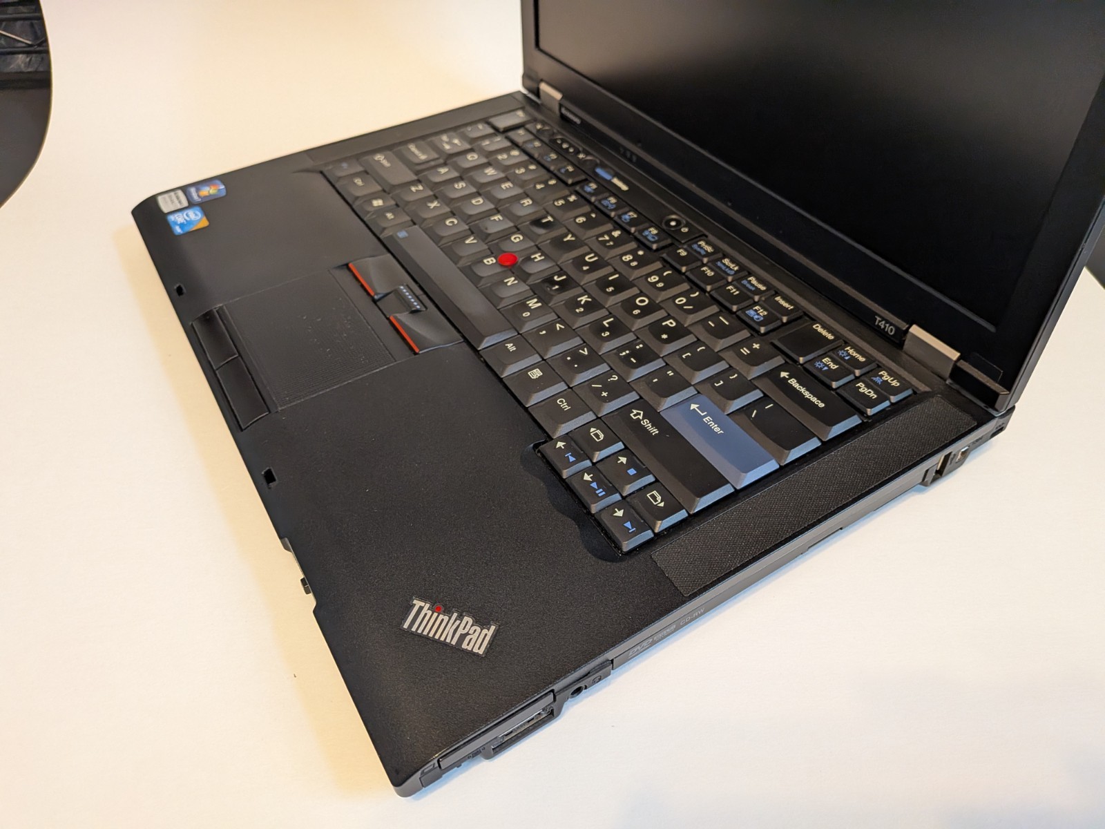Lenovo Thinkpad T410 Laptop i5-M520 2.5gb ram 500gb HD TESTED NEEDS BATTERY