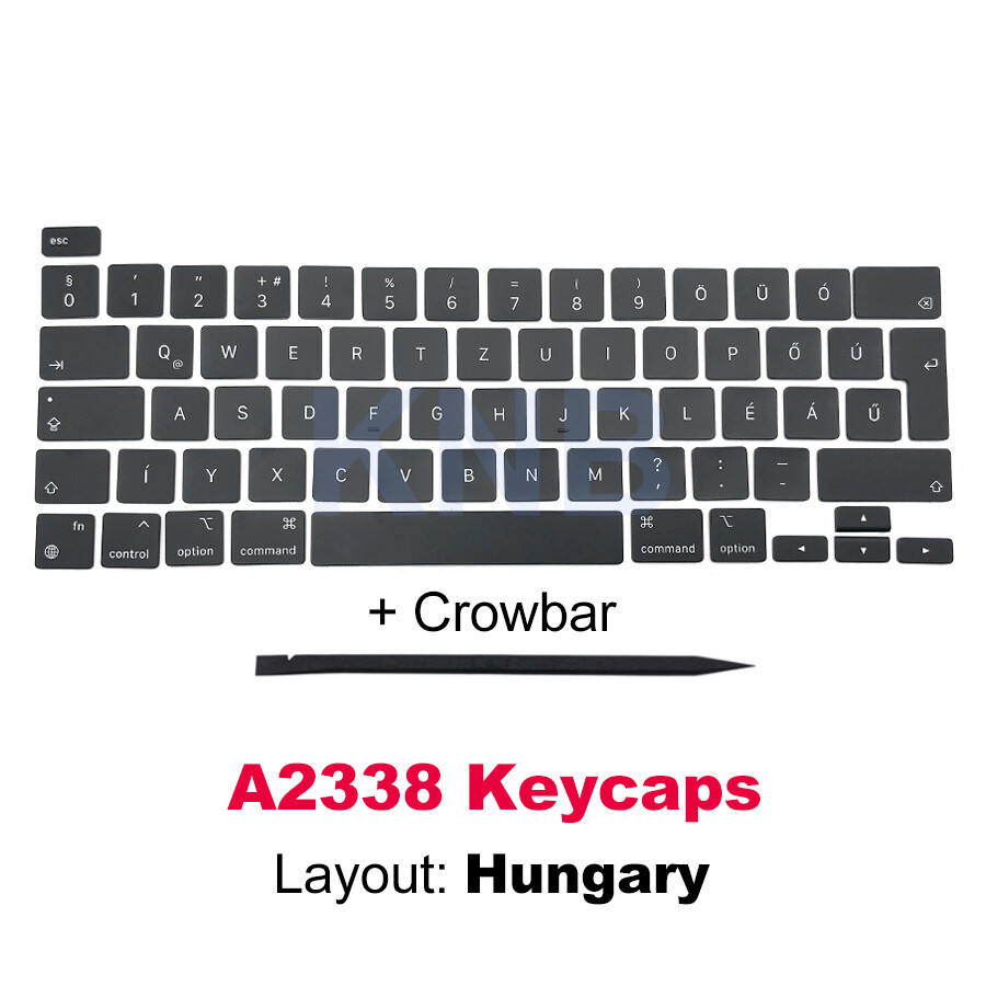 New Hungary Keycaps For Macbook Pro Retina 13″ M1 A2338 Key Cap Keyboard 2020