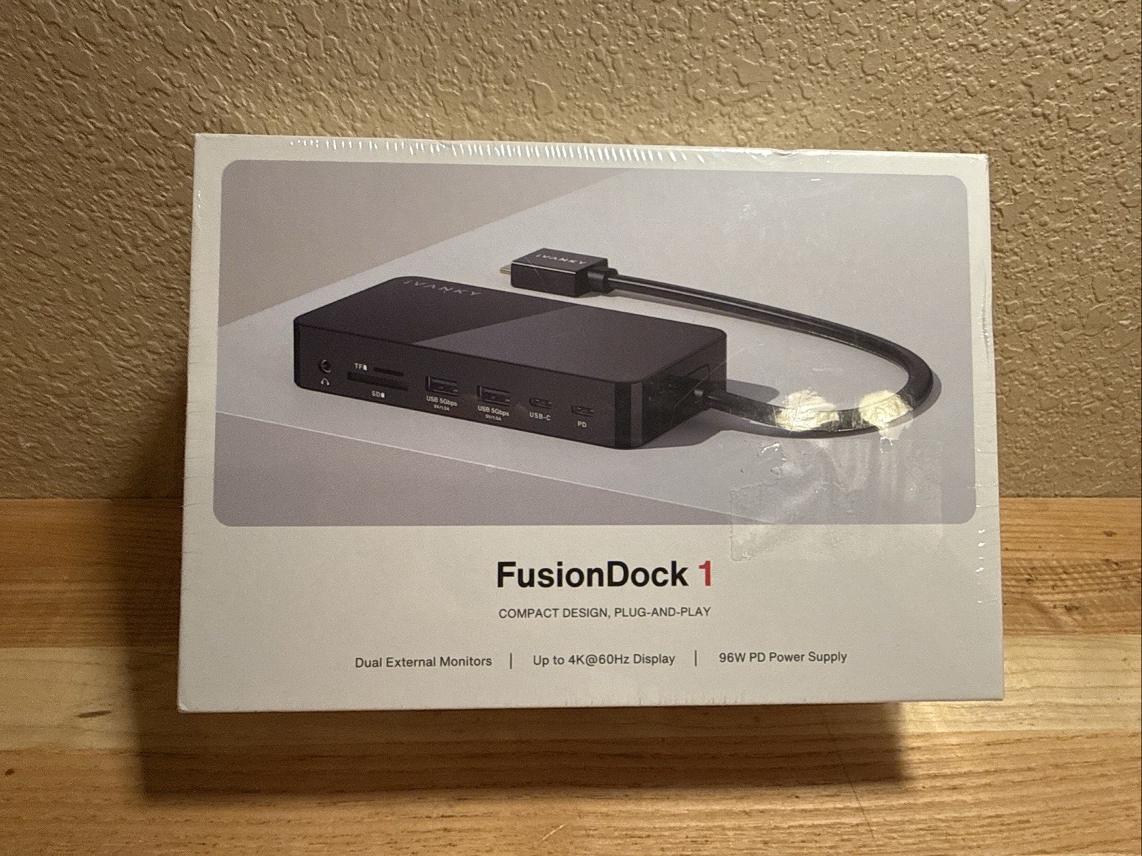 iVANKY 12-in-2 FusionDock 1 for M5 MacBook Pro Docking Station Dual 4K@120Hz