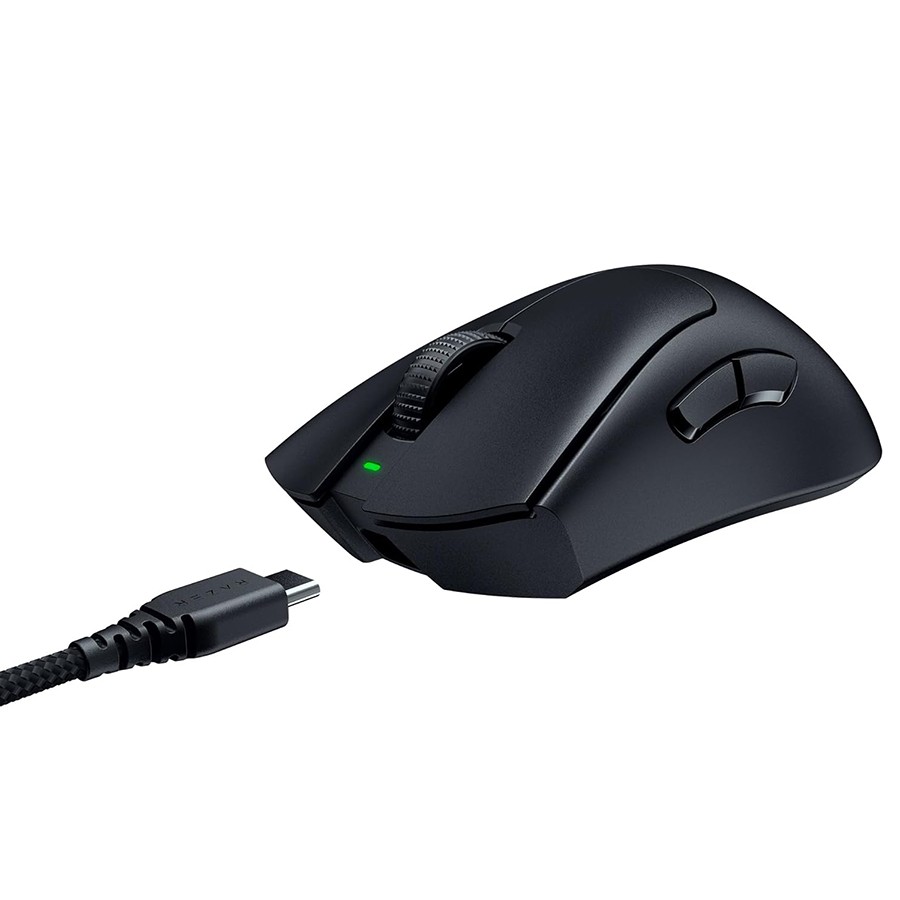 Razer DeathAdder V3 HyperSpeed Wireless Gaming Mouse (Black) – Open Box