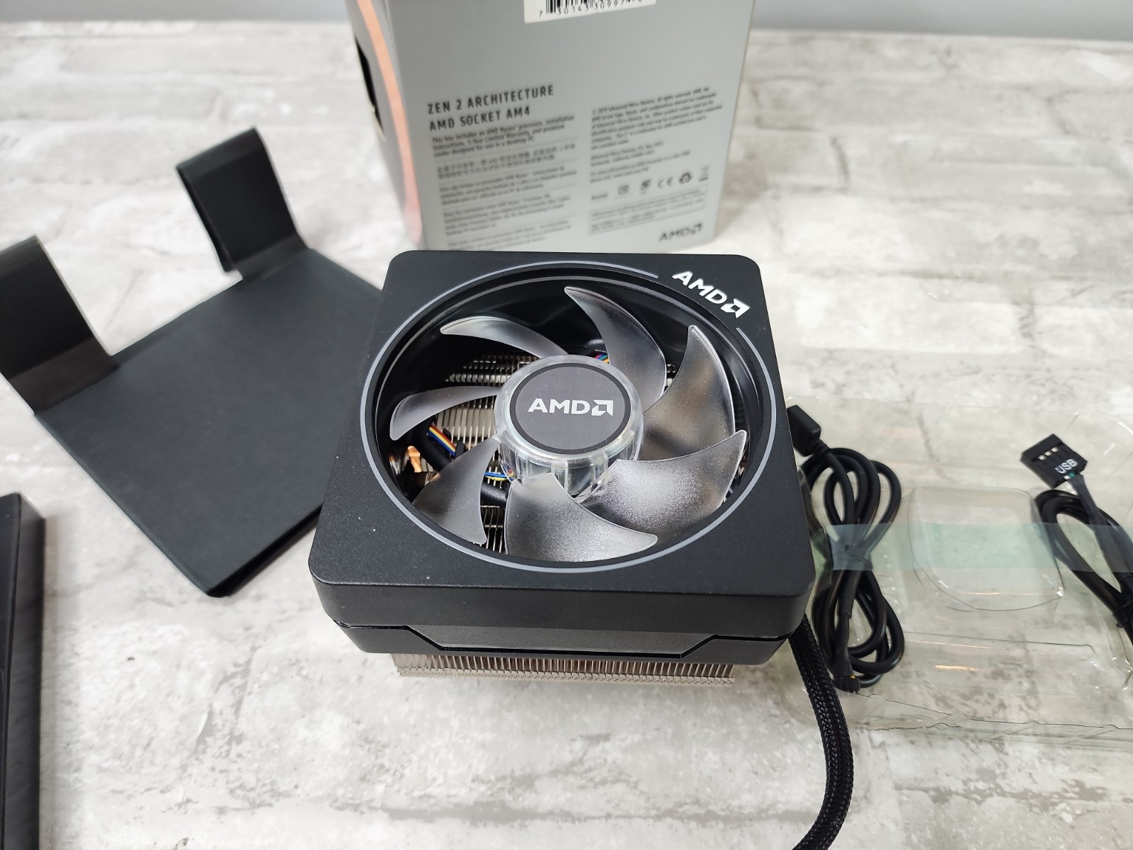 OEM AMD Ryzen 7 3700X Retail Box w/ Wraith Prism RGB Cooler – CPU NOT Included