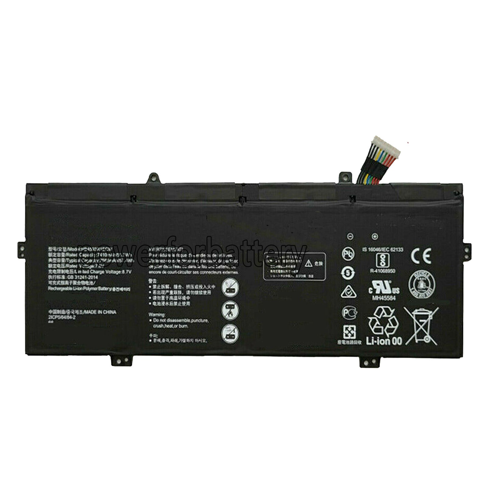 New 7.6V HB4593R1ECW battery for Matebook X Pro i7 Mach-W19 / Mach-W29