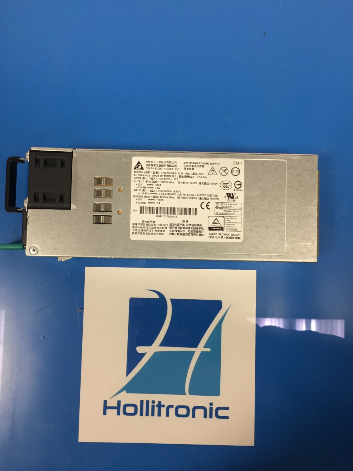 Delta DPS-1600AB-12 B Power Supply