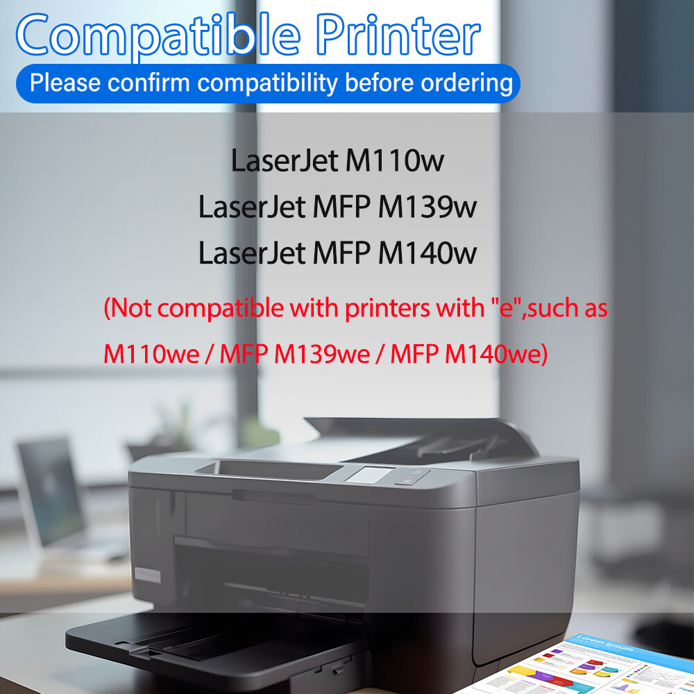 1PK W1410A 141A Toner Cartridge For HP LaserJet MFP M140w M139w M110w with Chip