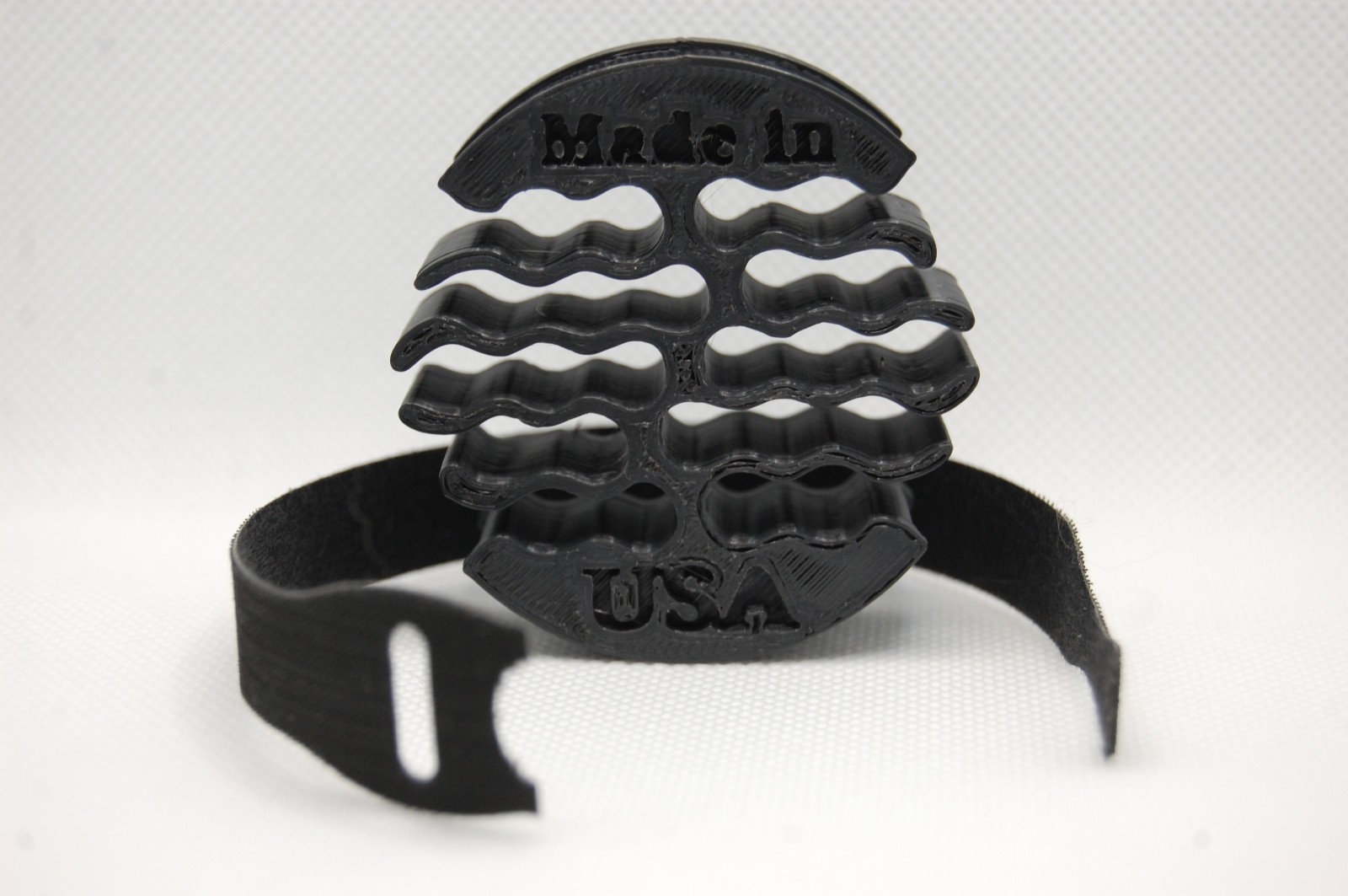 Cable Black Ethernet Comb/Organizer – 24 Hole Cat 5/6 UTP – Comes With Tie – USA
