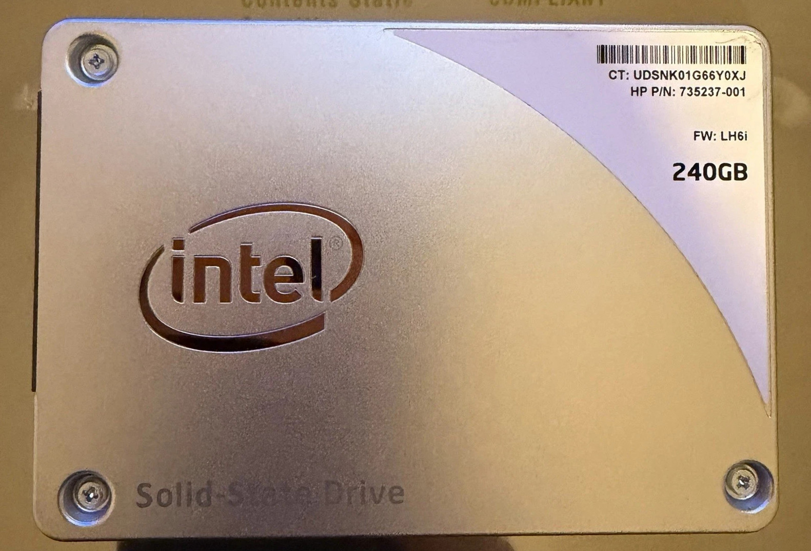 Intel Pro 1500 Series 240 GB 2.5″ SATA 6Gbps SSDSC2BF240A4H 240GB SSD