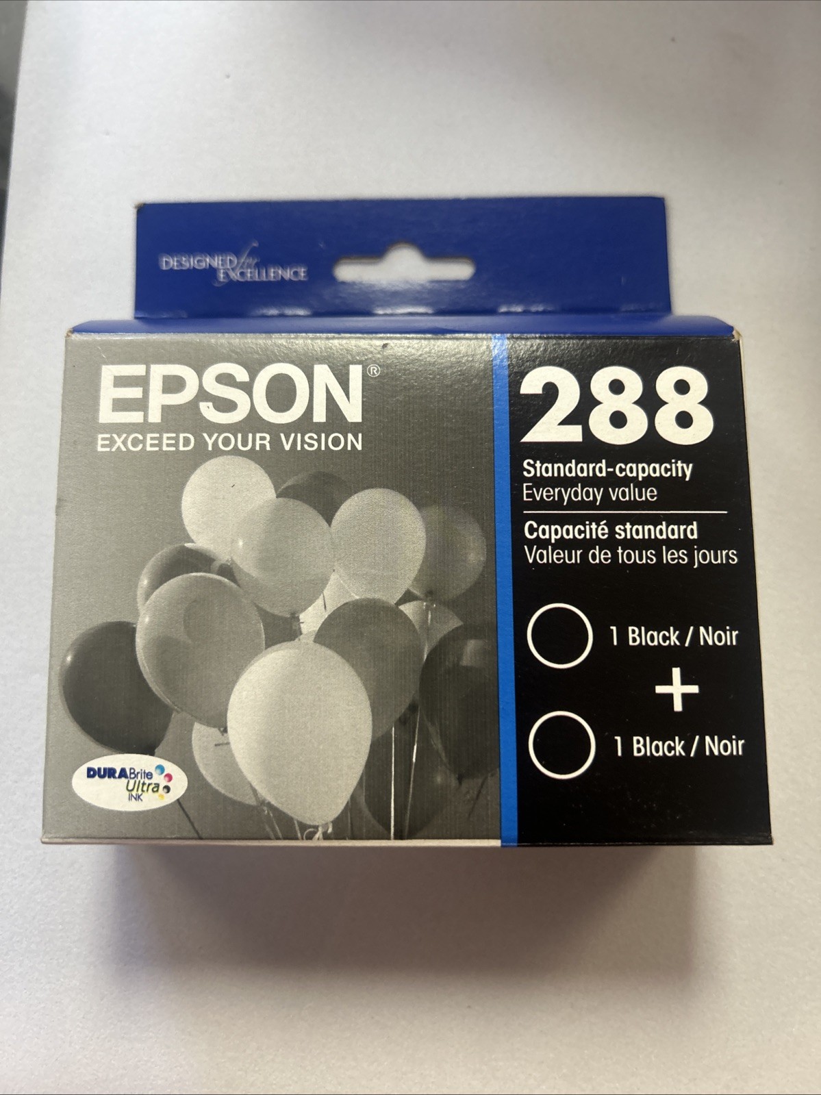 Epson 288 Black Ink Cartridges Combo Pack (2 Inks) – New (exp. 04/27)