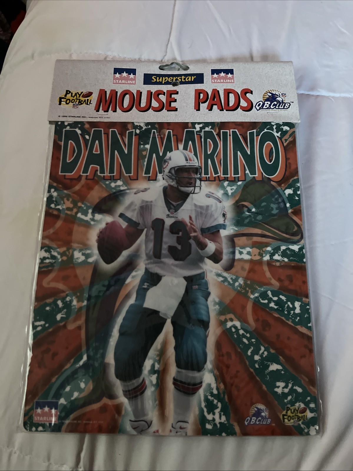 Vintage Miami Dolphins Dan Marino Computer Mouse Pad Starling New Sealed