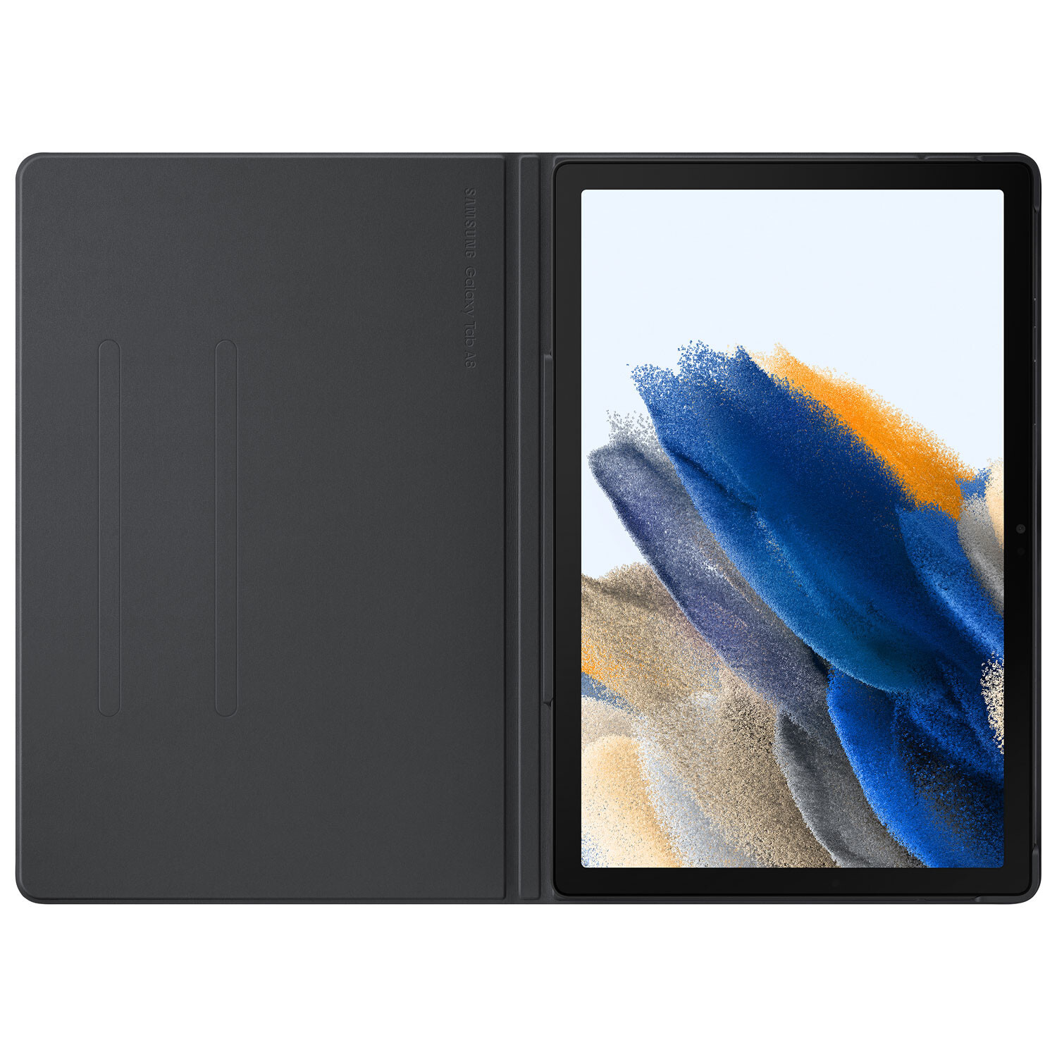 Samsung *OFFICIAL* Galaxy Tab A8 Book Cover Genuine Protective Case (Dark Gray)