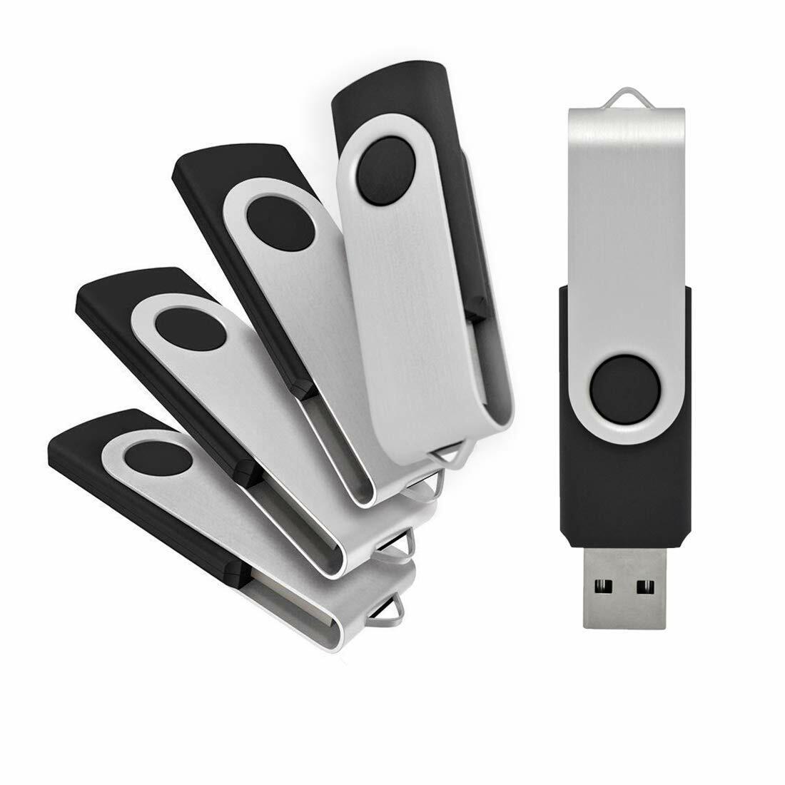 USB Flash Drives 128/256/512MB Memory Stick Fold Pen Jump U Disk LOT 10Pack