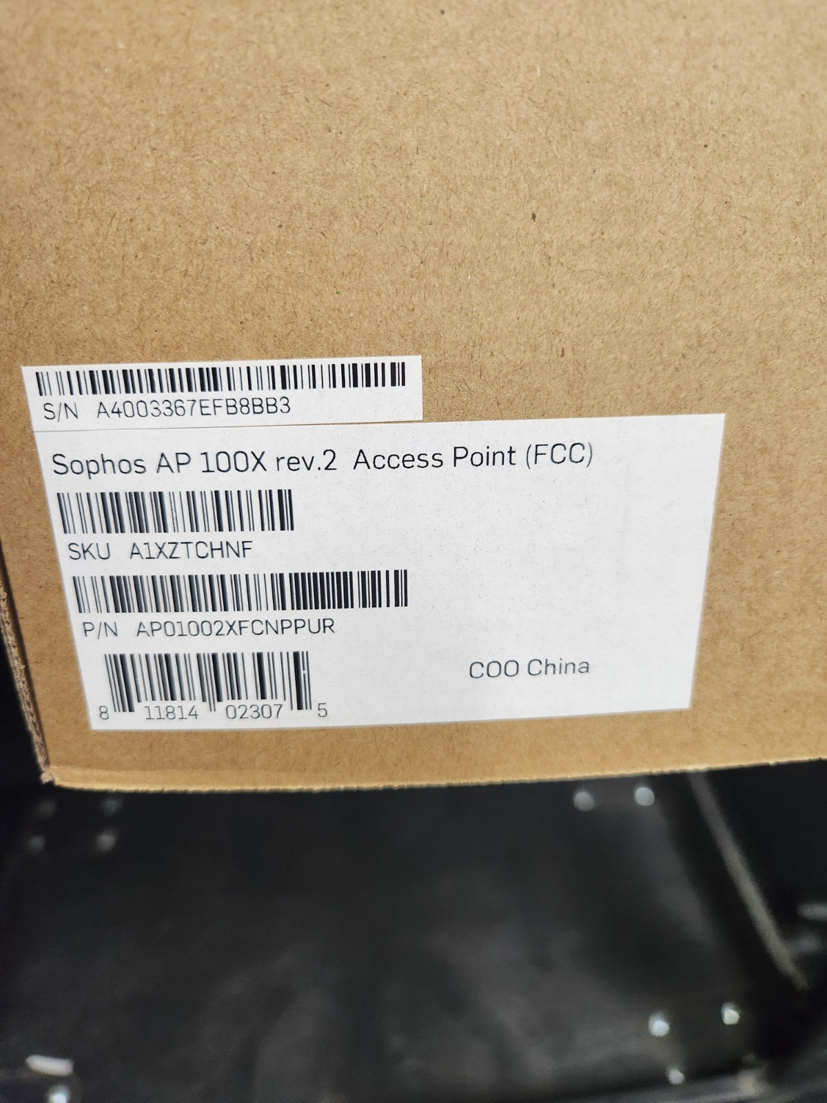 Sophos AP100X Access Point BNIB
