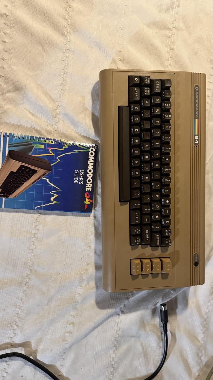 RESTORED Retro Commodore 64 Home Computer C64 Vintage Video Game System READ