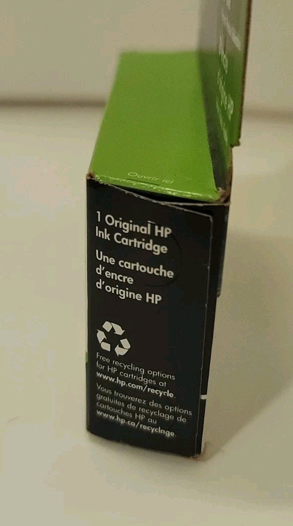 HP 564 XL Black Ink Cartridge Genuine OEM CN684WN High Yield New Sealed 07/22