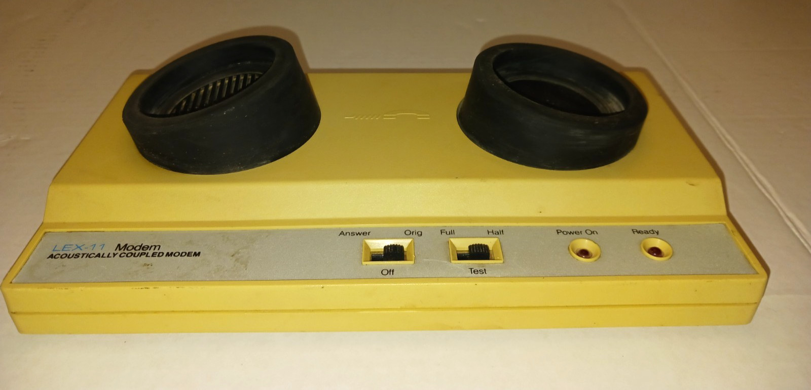 Vintage Lexicon LEX-11 Acoustically Coupled Modem Dataphone Coupler Telephone