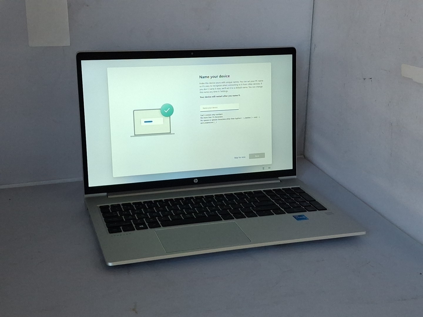 HP ProBook 450 G8 15.6″ – i5-1135G7, 8GB, 256GB – Windows 11 – Scratches