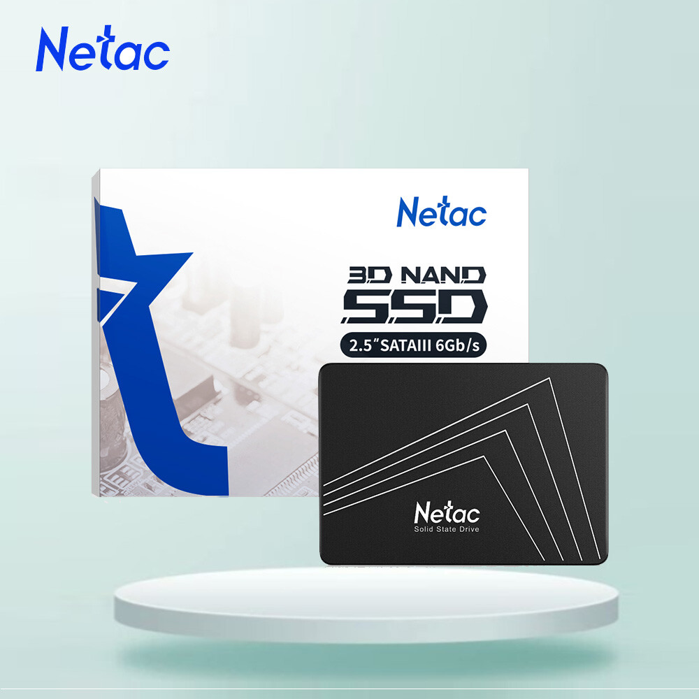 Netac 120GB/256GB/512GB SSD SATAIII and M.2 PCIe Internal Solid State Drive lot