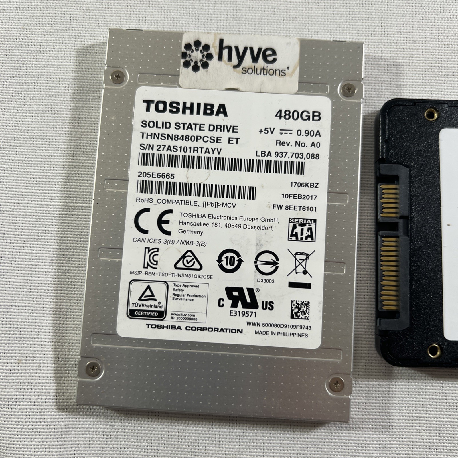 Lot of 11 1TB/ 500/640/750/128/250/480/512 GB HDD/ SSD *Tested & Formatted*