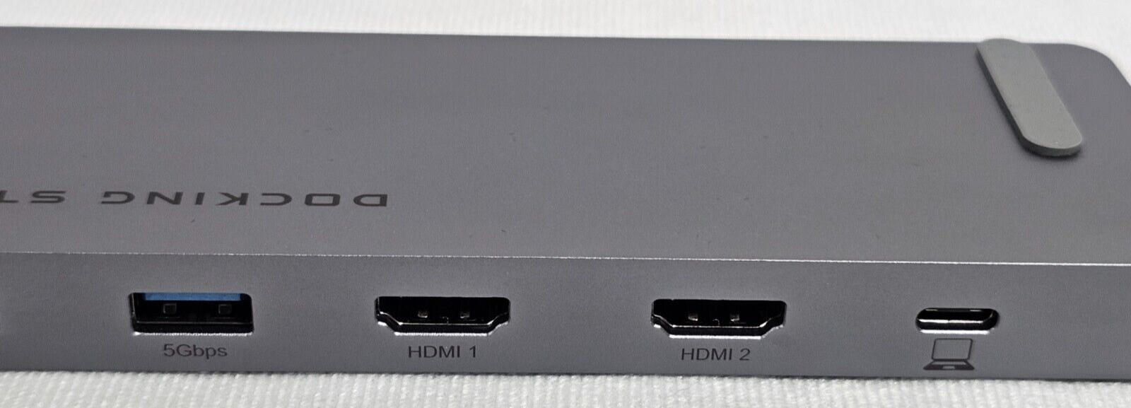 12-in-1 Docking Station Dual 4K Display 100W Charging HDMI USB-C Hub Ethernet SD