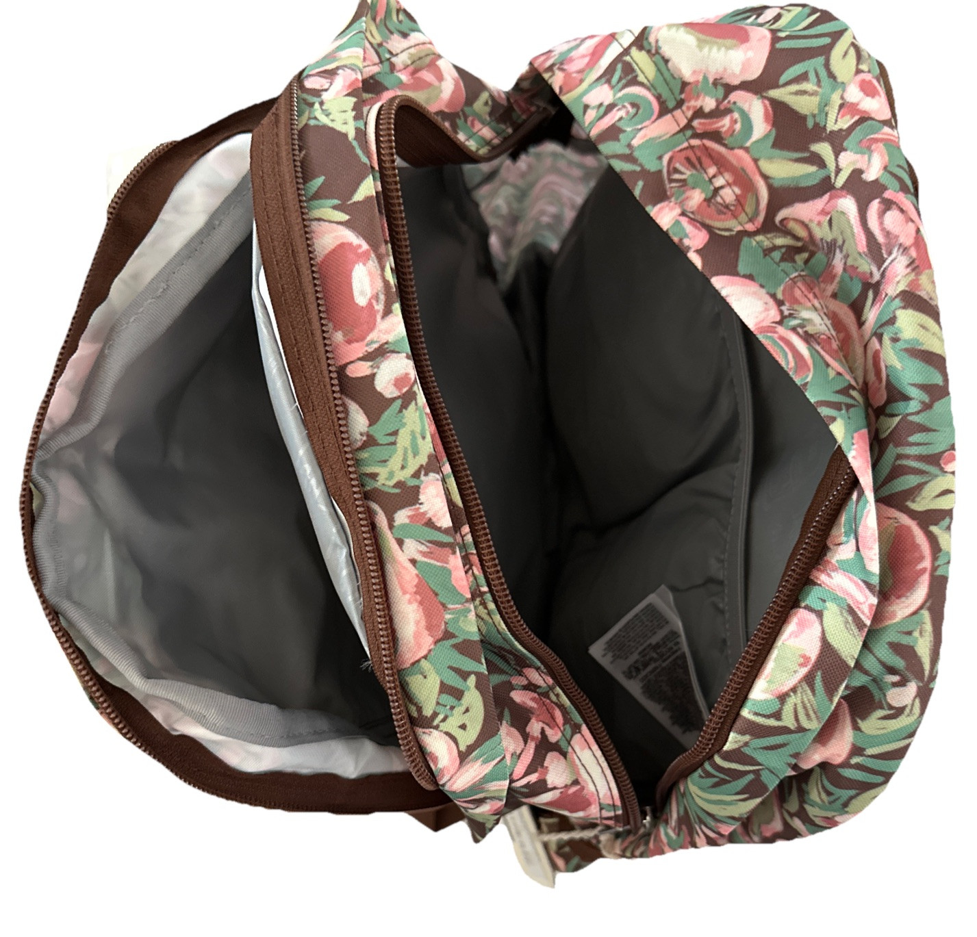 JanSport XL Cool Student Book Bag Backpack Mushroom Laptop Water Bottle