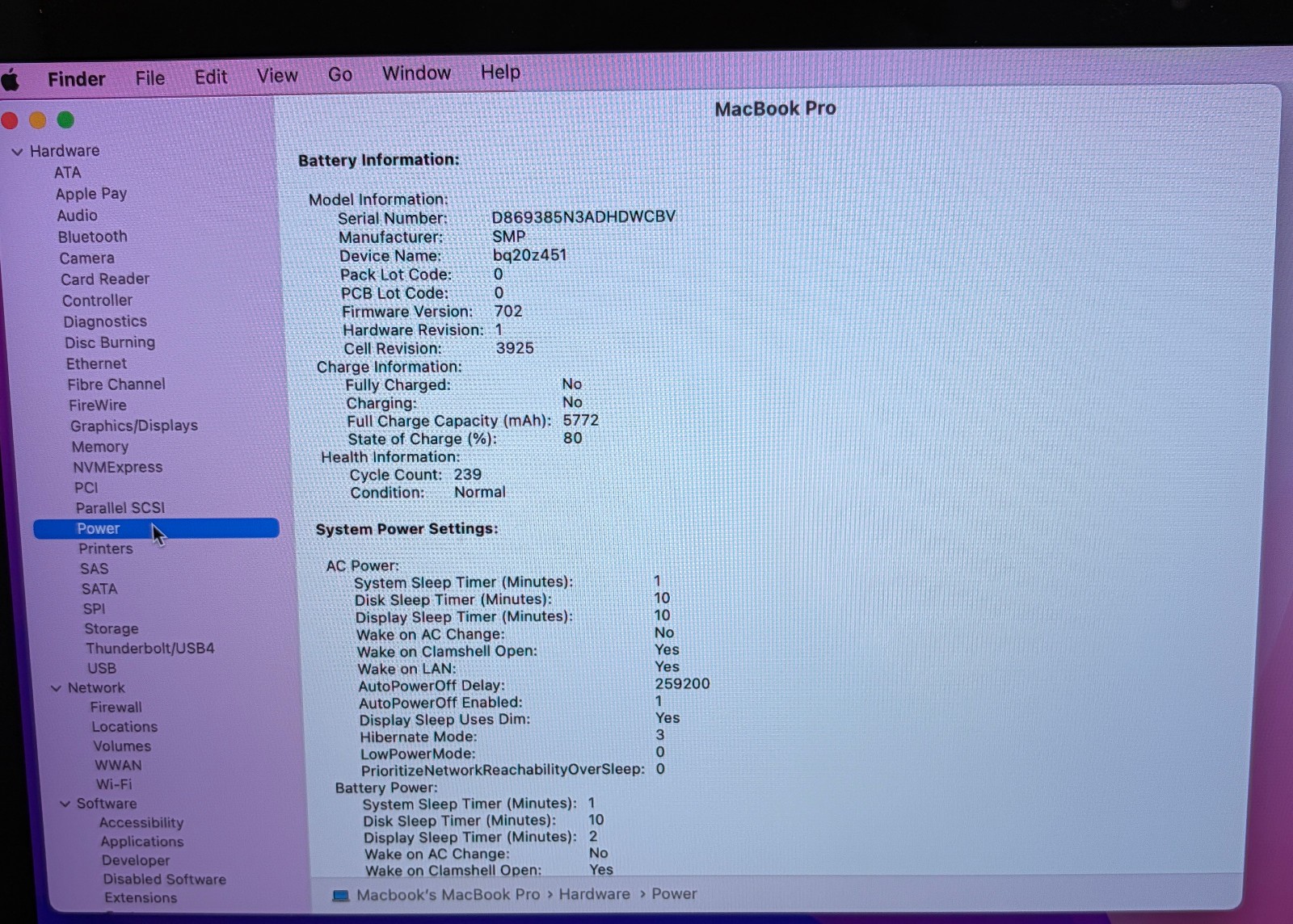 MacBook Pro 15″ 2016 – i7 2.7GHz, 16GB RAM, 1TB SSD, Radeon Pro 460 (Very Good)