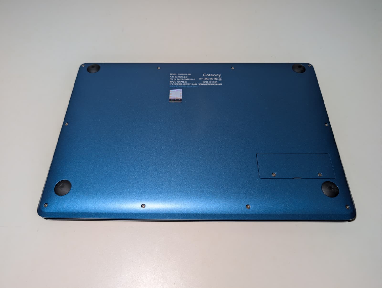 Gateway GWTN141-5 Blue | Celeron 4GB RAM 64GB SSD | FHD Win 11 LTSC New Batt