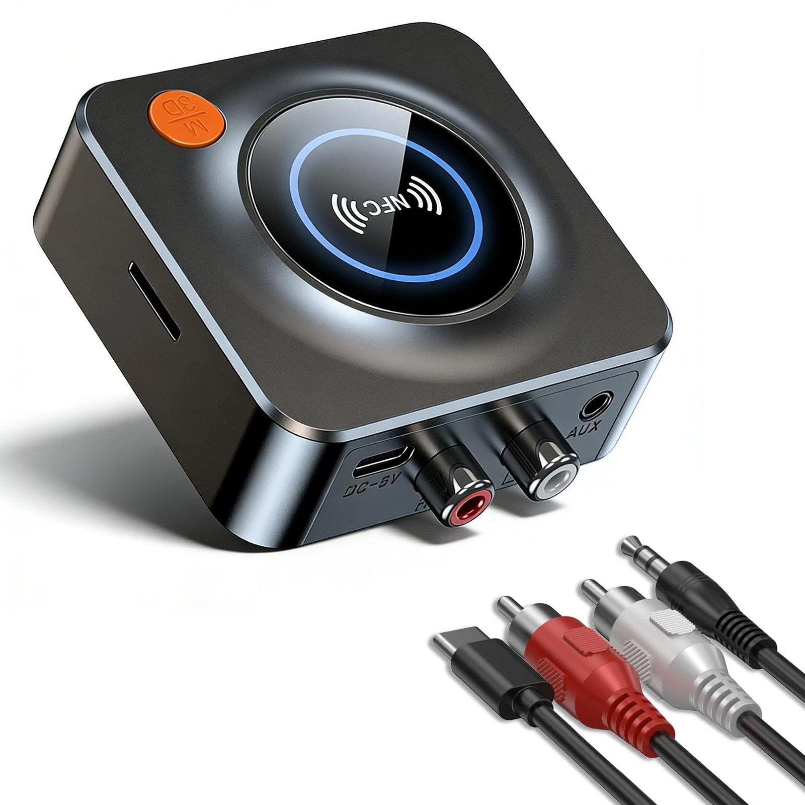 Bluetooth Receiver for Home Stereo, AUX RCA to Bluetooth Adapter for Old Spea…