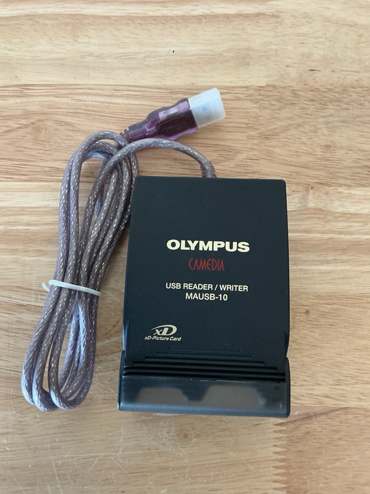 OLYMPUS CAMEDIA USB Reader Writer Model MAUSB-10 Works Used