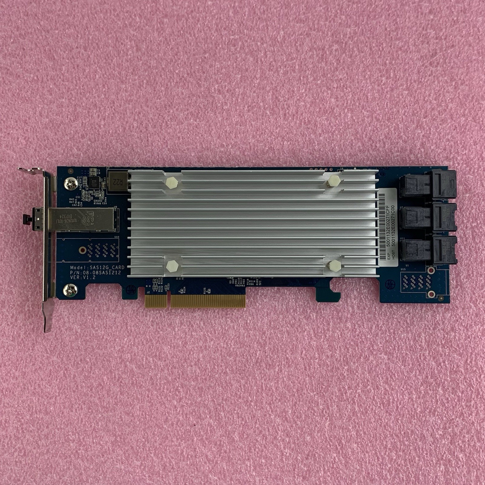 LSI SAS12G_Card 08-08SAS1212 V10 P15 Raid Controller for Synology RS18017XS+