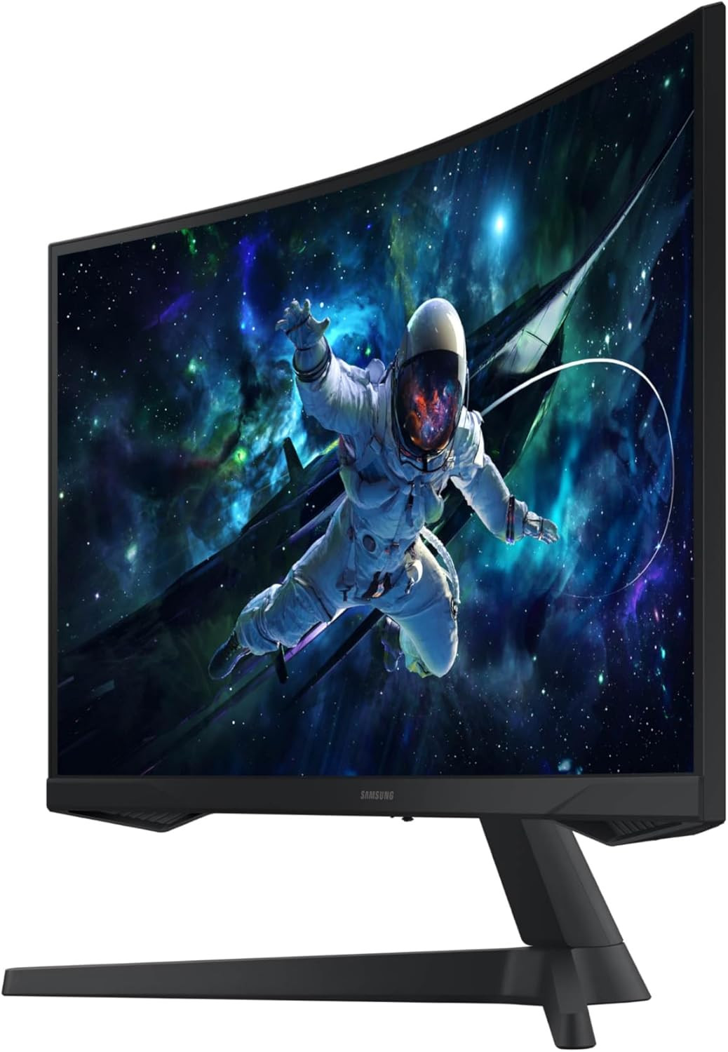 SAMSUNG 32″ Odyssey G55C Series QHD 1000R Curved Gaming Monitor, 1Ms(Mprt), HDR1