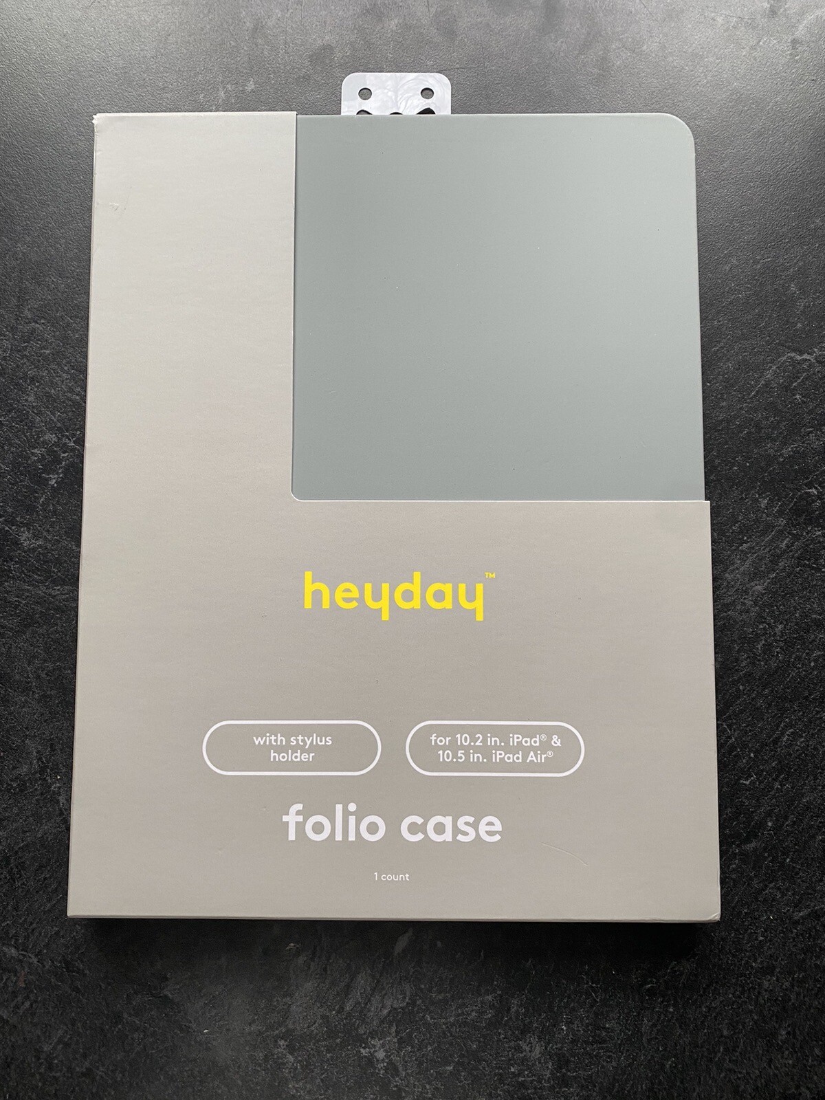 heyday Apple iPad 8th Gen Case 10.2in iPad & 10.5in iPad Air – Misty Blue NIB