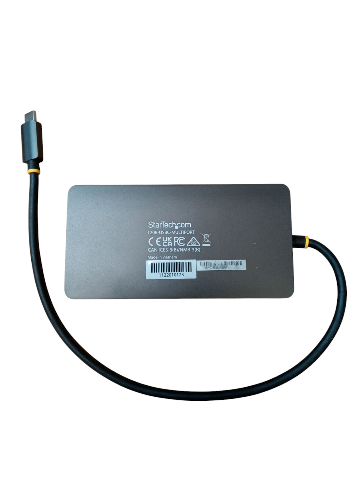 StarTech 120B-USBC-MULTIPORT USB-C Multiport Adapter 2x HDMI USB-A microSD RJ45