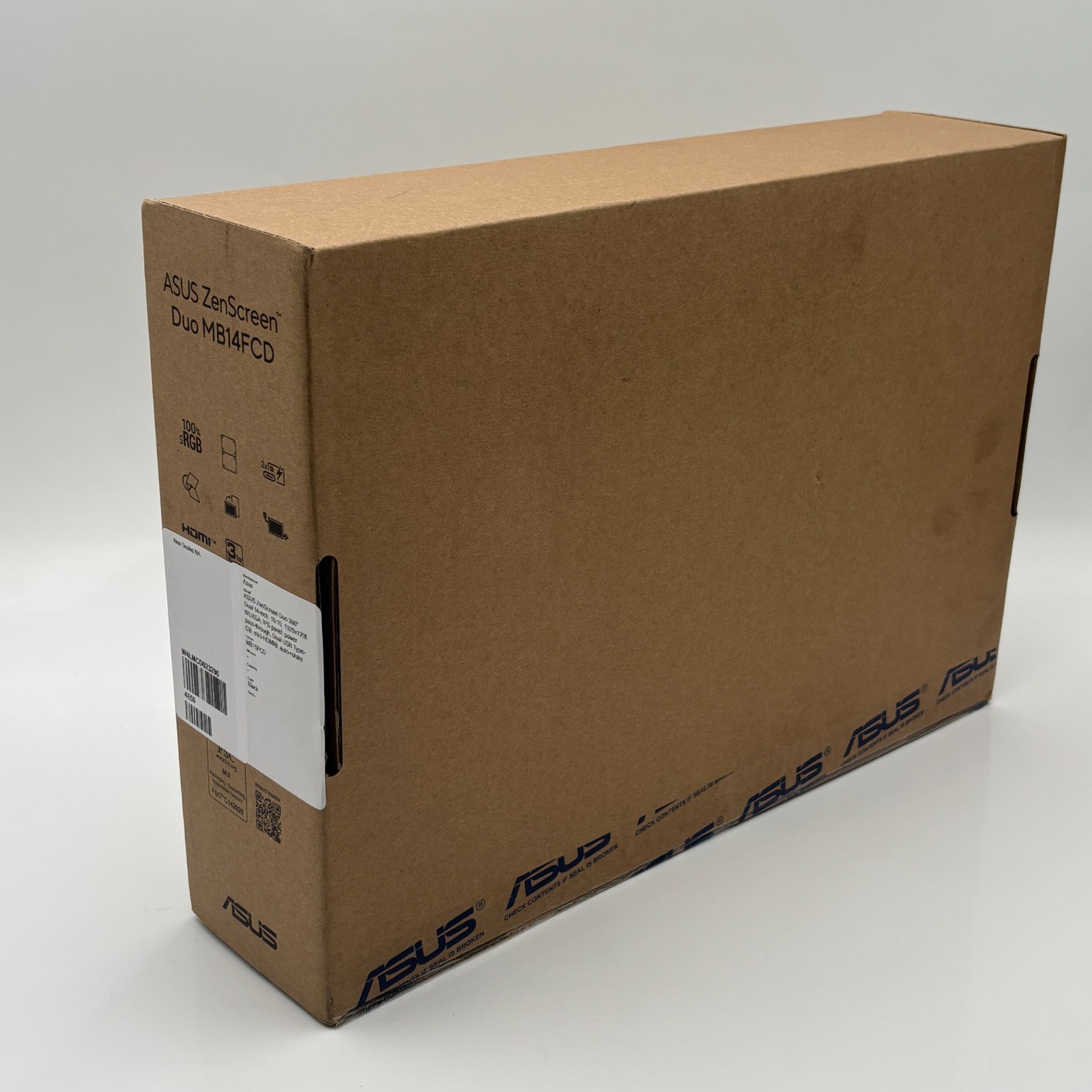 ASUS ZenScreen Duo 360 Dual 14″ 1920×1200 WUXGA USB Type-C Black New Sealed