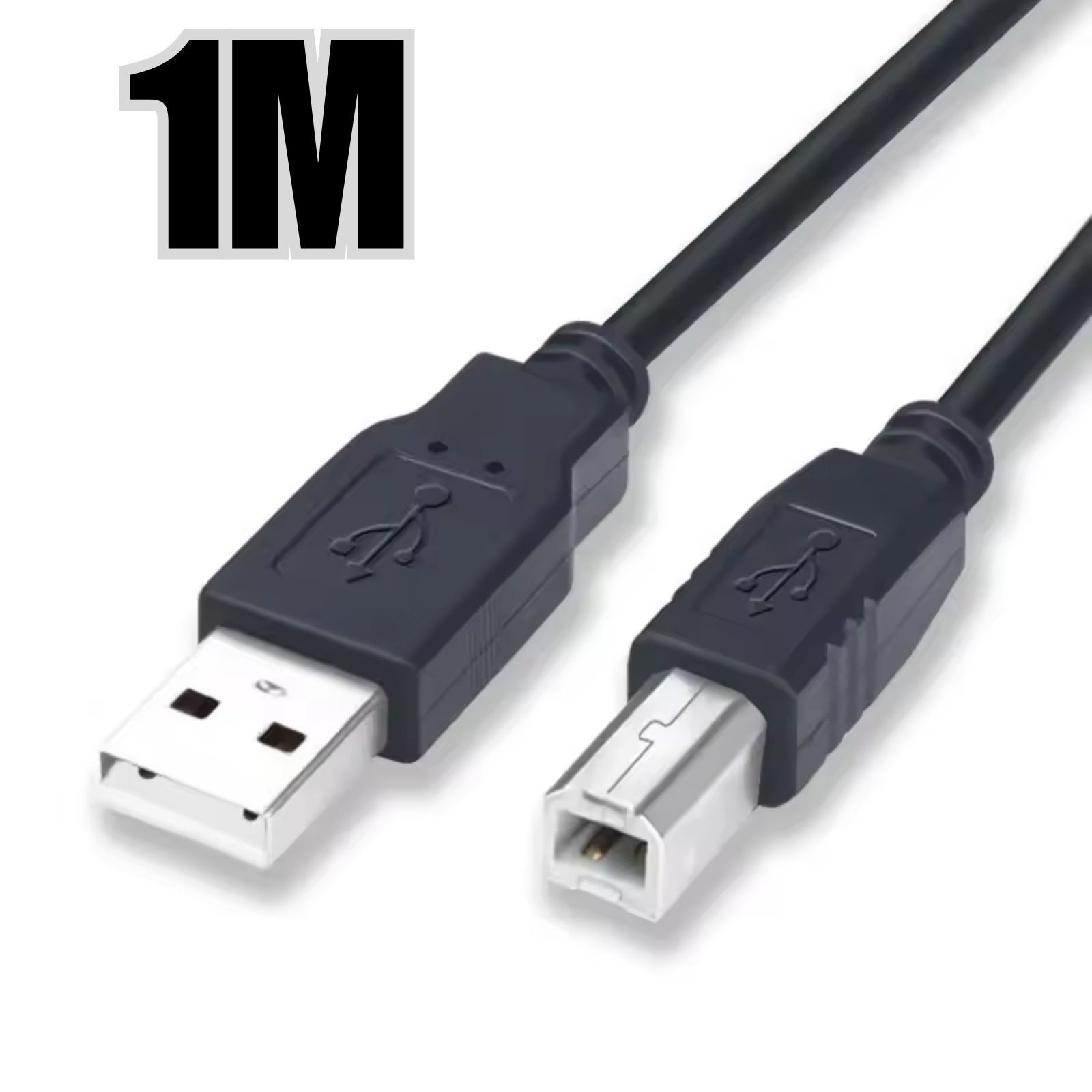 USB 2.0 A to B Male Printer Cable High Speed Canon HP Epson Brother 1M/1.5M