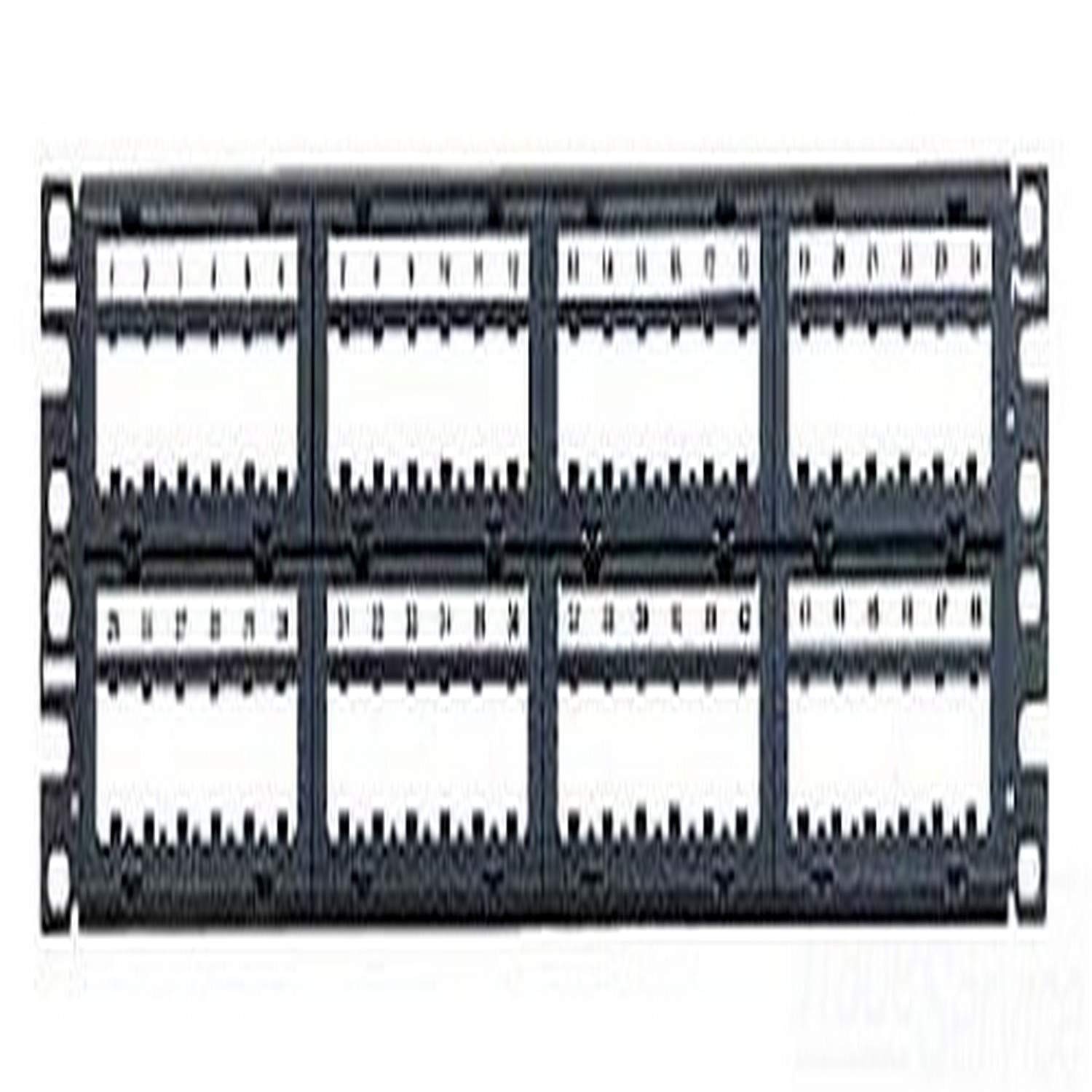 PANDUIT Modular Patch Panel Frame, 6-Port Faceplate Type, 48 Ports, 2U, CPPL48M6