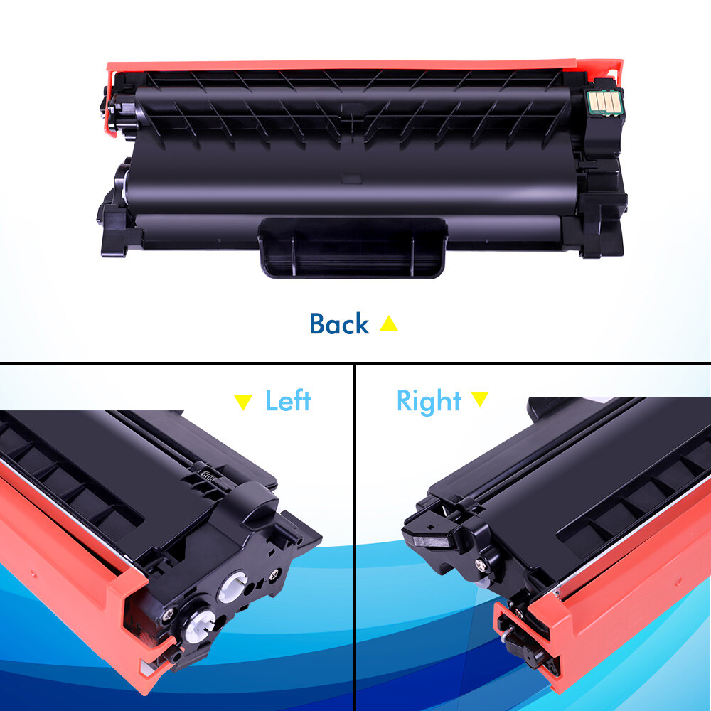 TN830 TN830XL Toner Cartridge for Brother HL-L2460DW HL-L2405W MFC-L2820DW LOT
