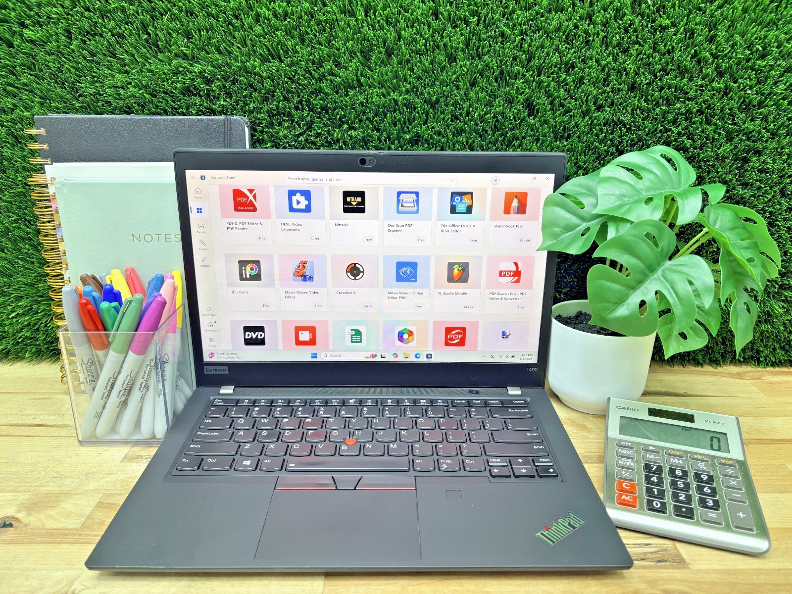 Lenovo ThinkPad T490 Intel i7-8th Gen 1.80GHz 16GB RAM 256GB SSD Windows 11 Pro*
