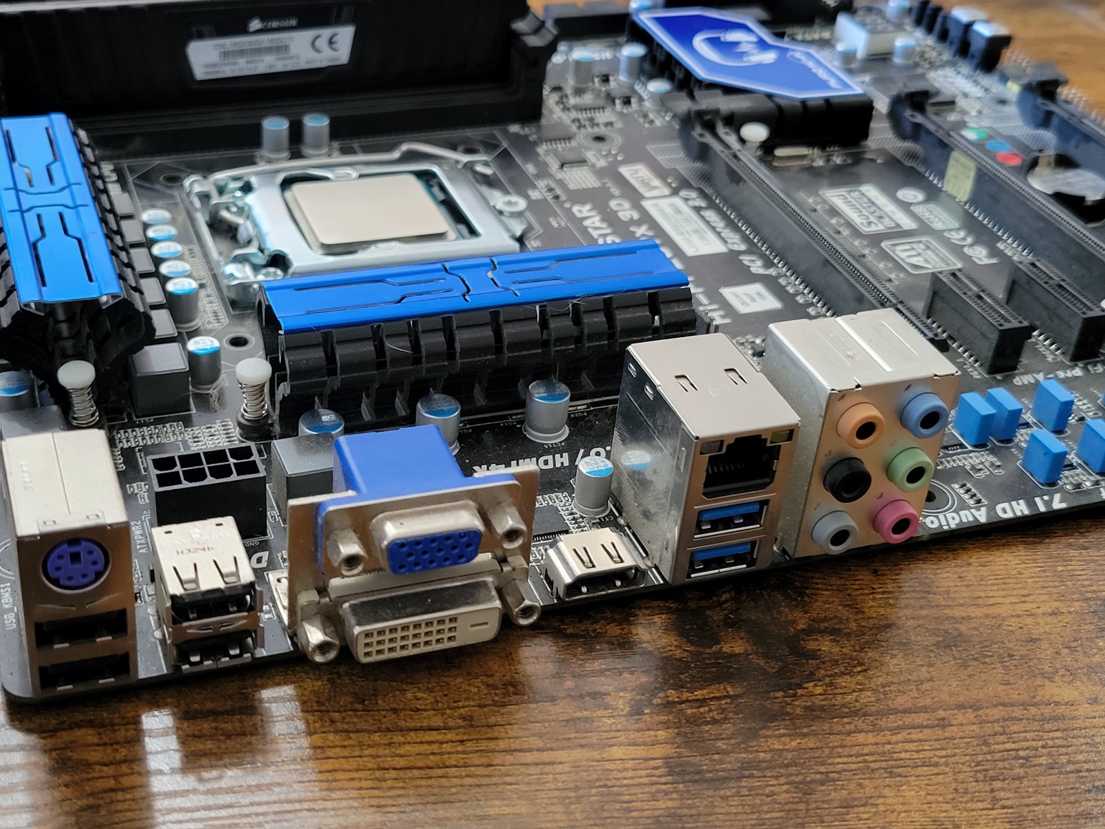 Biostar Hi-Fi Z87X 3D LGA 1150 ATX Motherboard + Intel i5-4670k + Corsair 16GB